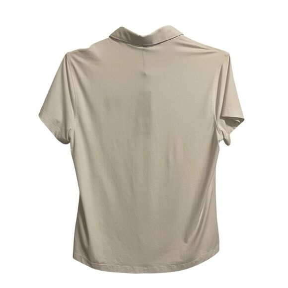 Greyson Scarlett Polo in Arctic White Size Large NWT - Picture 5 of 6